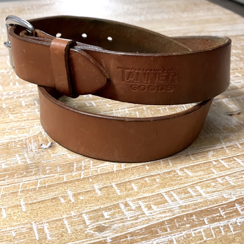 Tanner Goods Belt Size 32
